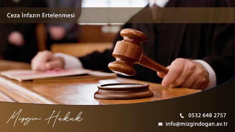 Ceza İnfaz Erteleme